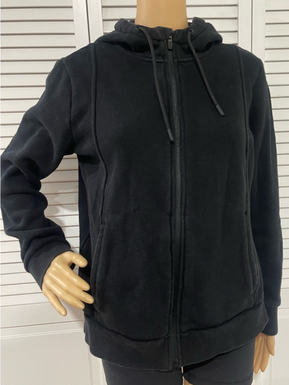 Figs Black Medical Top with Branded Size Label